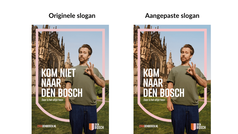 Kom niet naar Den Bosch – begin